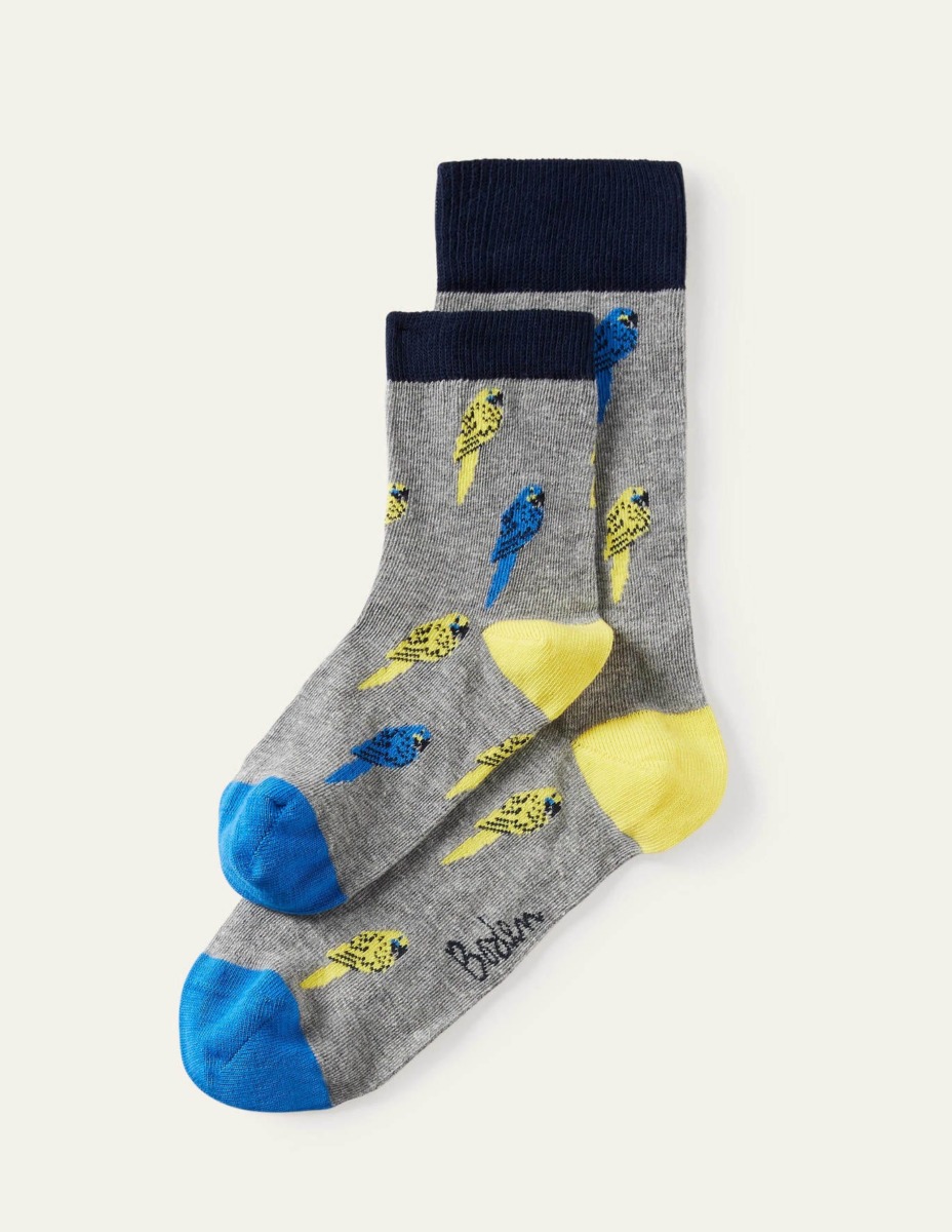 Boden - Socks Grey - Gents GOOFASH