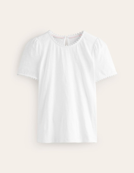 Boden - T-Shirt White Ladies GOOFASH