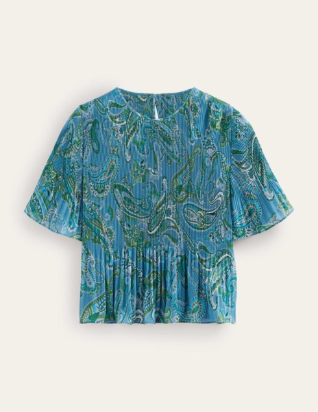 Boden Top in Blue Woman GOOFASH