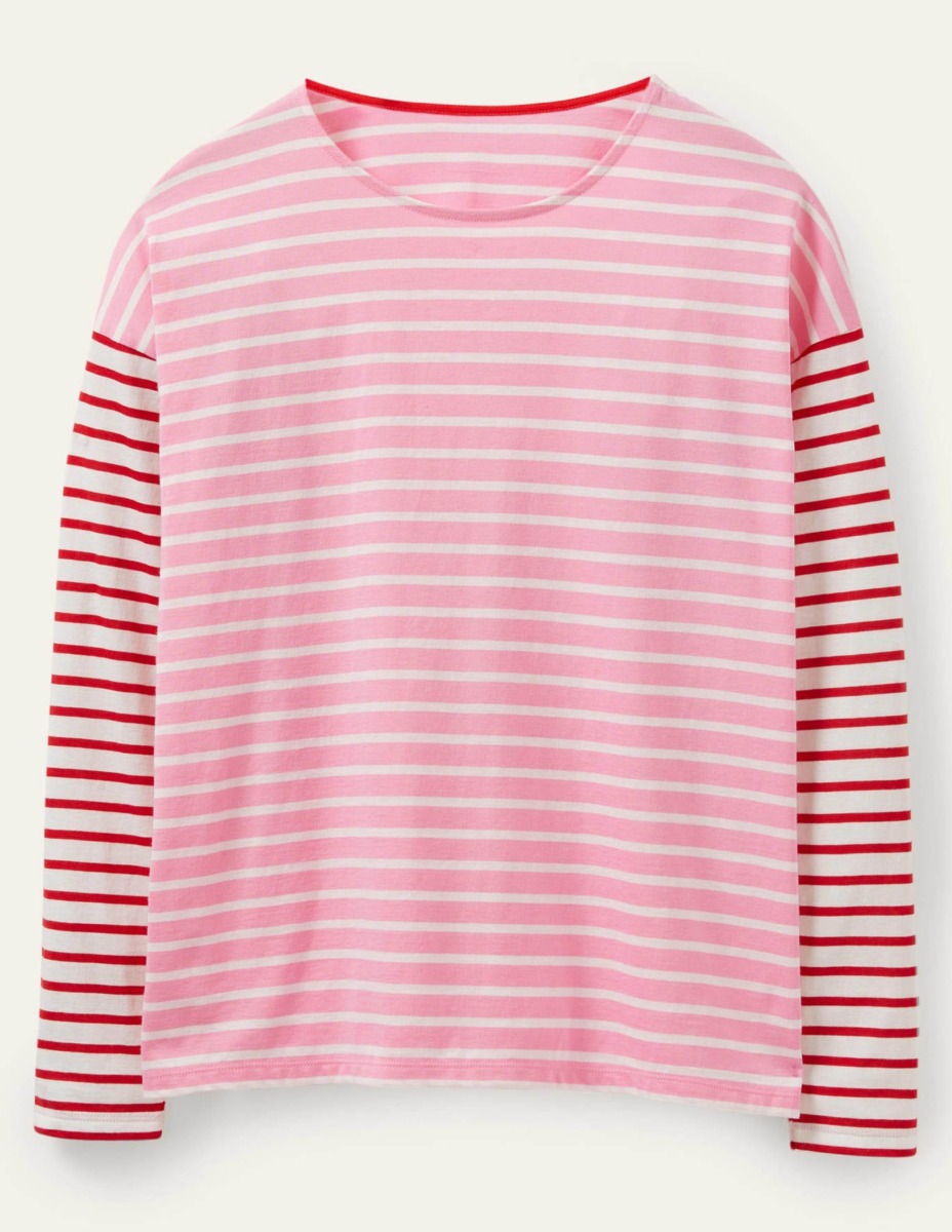Boden Top in Pink for Women GOOFASH