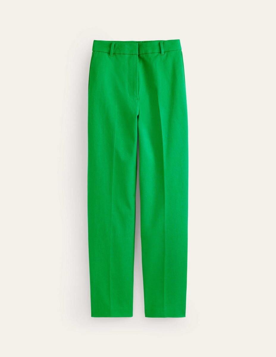 Boden Trousers Green for Women GOOFASH