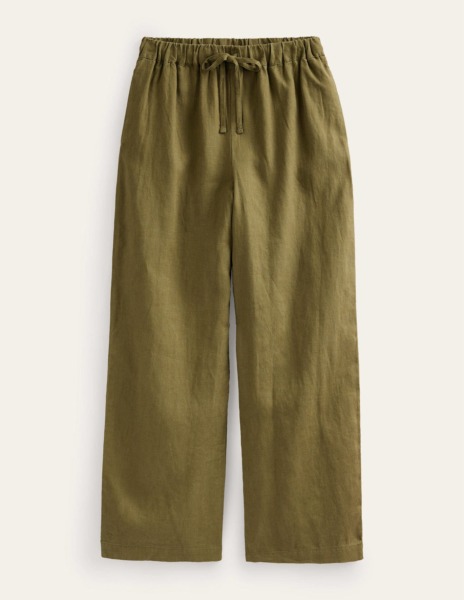 Boden Trousers Olive for Woman GOOFASH