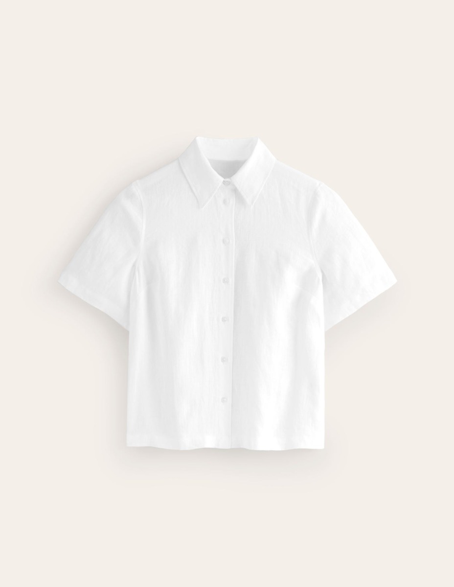 Boden - White - Womens Shirt GOOFASH