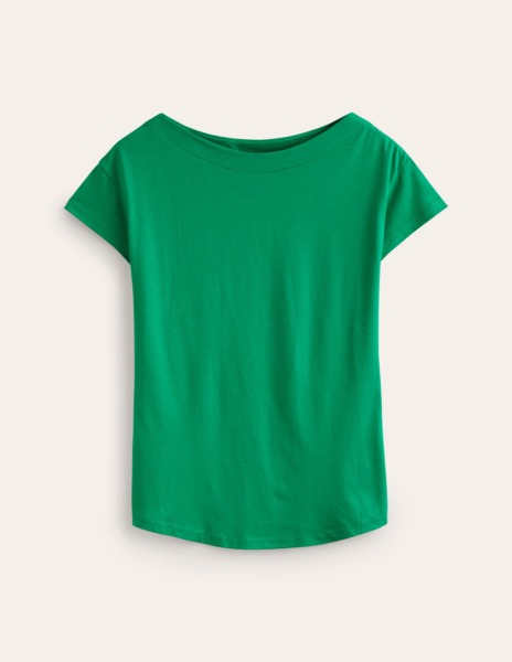 Boden Woman Green T-Shirt GOOFASH