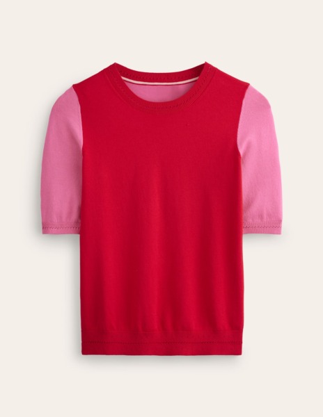 Boden - Woman Pink T-Shirt GOOFASH