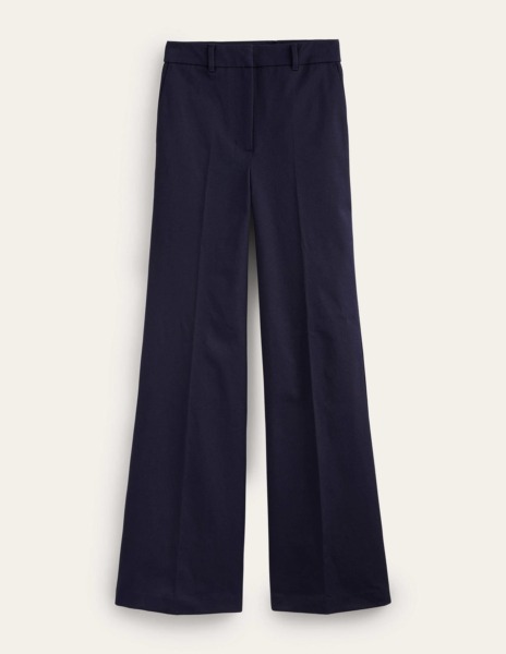Boden Woman Trousers in Blue GOOFASH