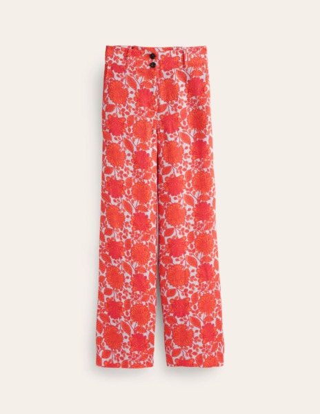 Boden - Woman Trousers in Red GOOFASH