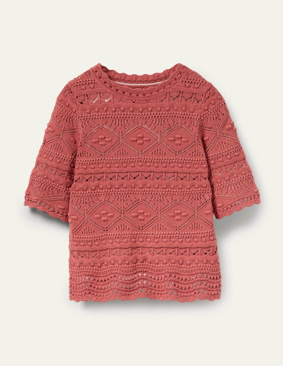 Boden - Women Knitted Top in Red GOOFASH