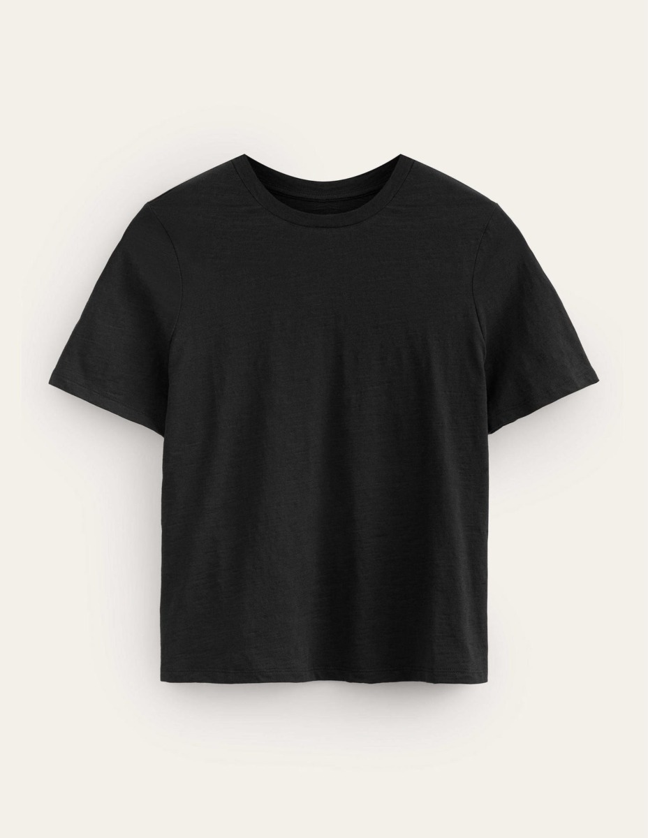 Boden - Women T-Shirt - Black GOOFASH