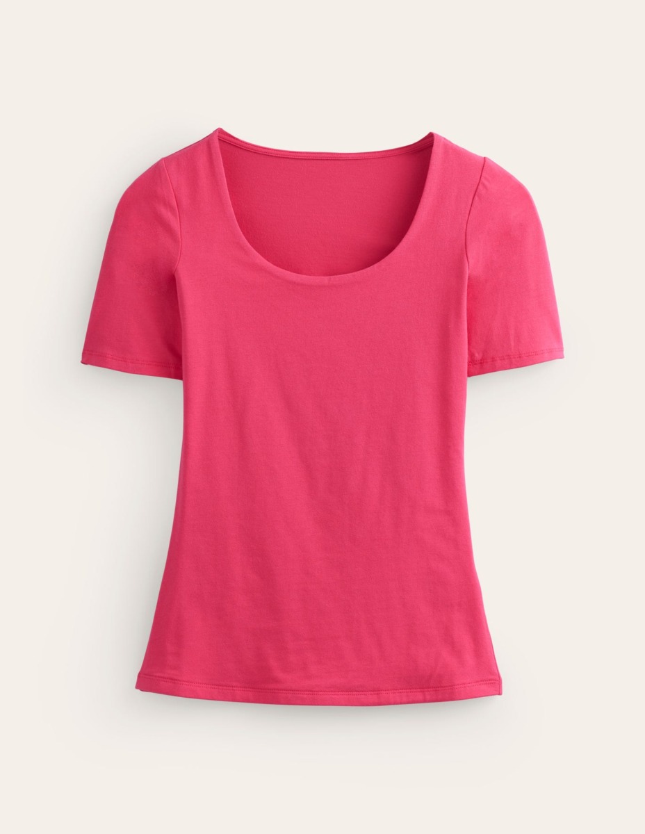 Boden Women T-Shirt in Pink GOOFASH