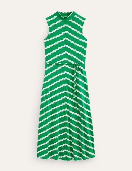 Boden - Women's Green Midi Dress GOOFASH