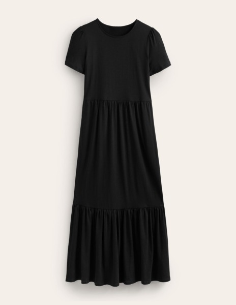 Boden - Women's Midi Dress in Black GOOFASH