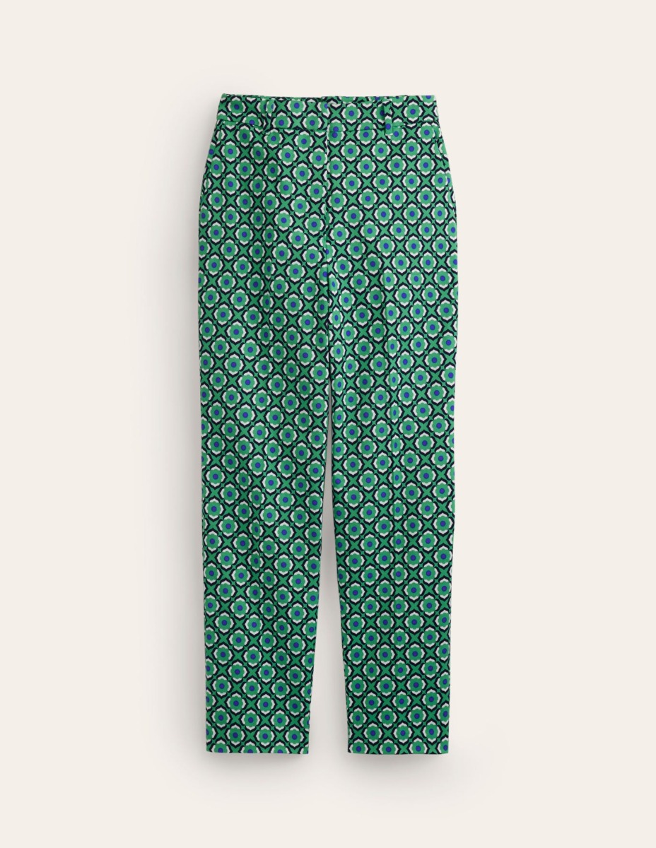 Boden Women's Printed Trousers in Print GOOFASH
