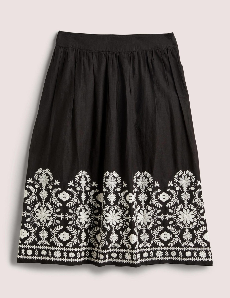 Boden - Womens Skirt - Black GOOFASH