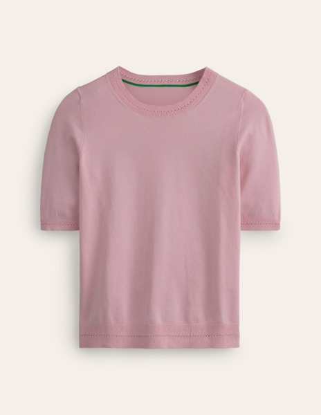Boden - Women's T-Shirt Pink GOOFASH