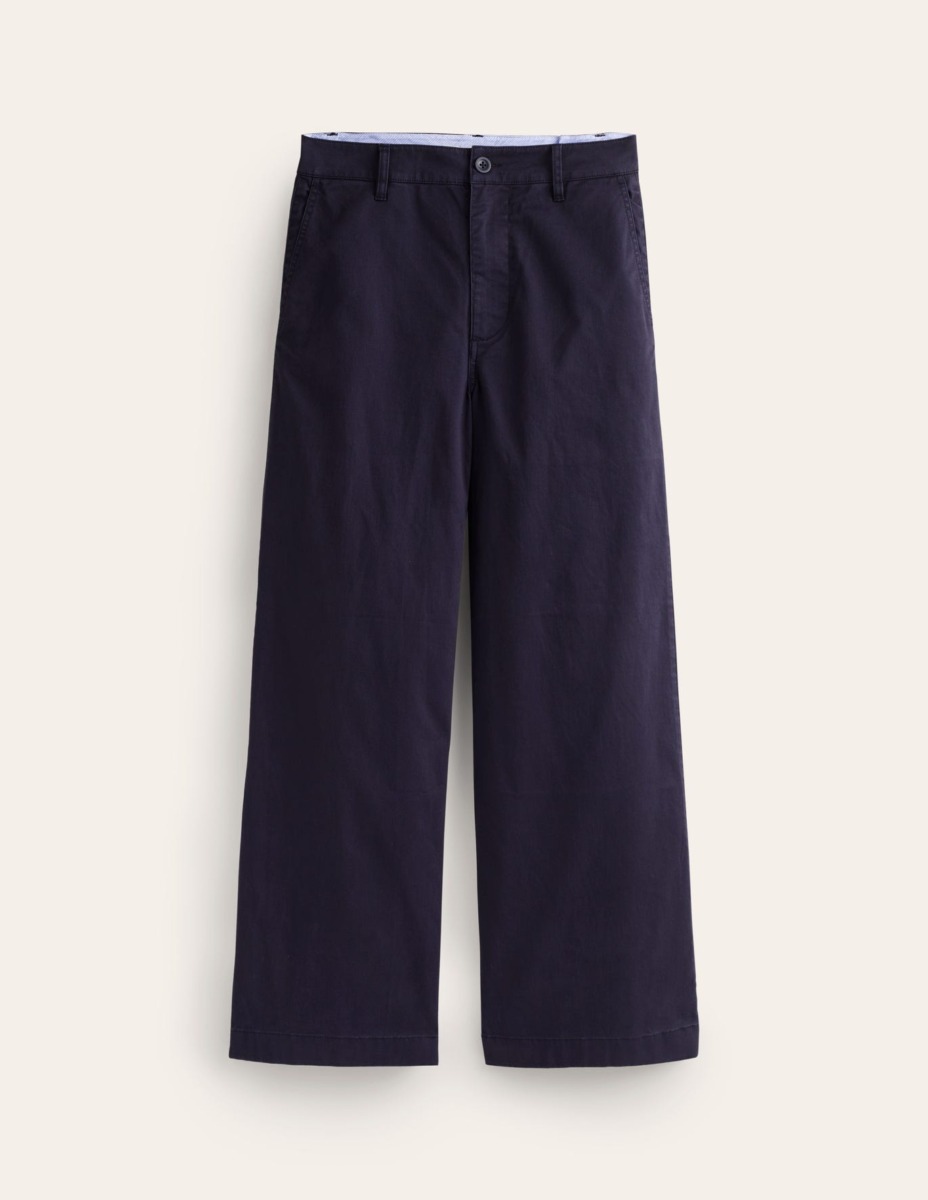 Boden - Womens Trousers in Blue GOOFASH
