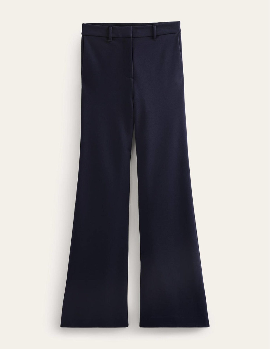Boden Women's Trousers in Blue GOOFASH