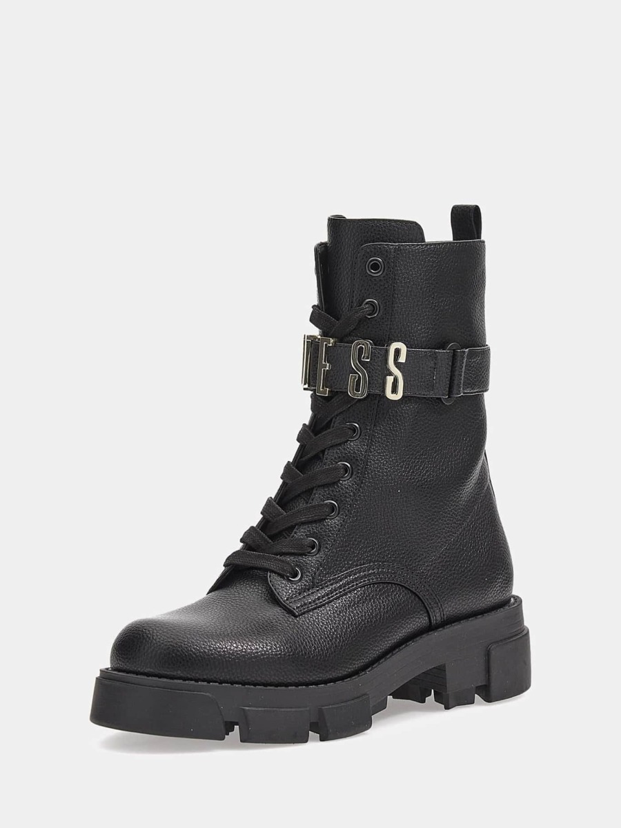 Boots Black for Women at Guess GOOFASH