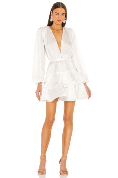 Bronx and Banco - Mini Dress White for Woman by Revolve GOOFASH