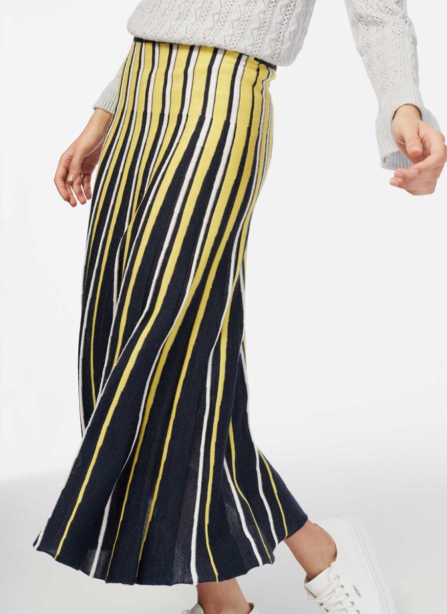 Brora Lady Skirt in Striped GOOFASH