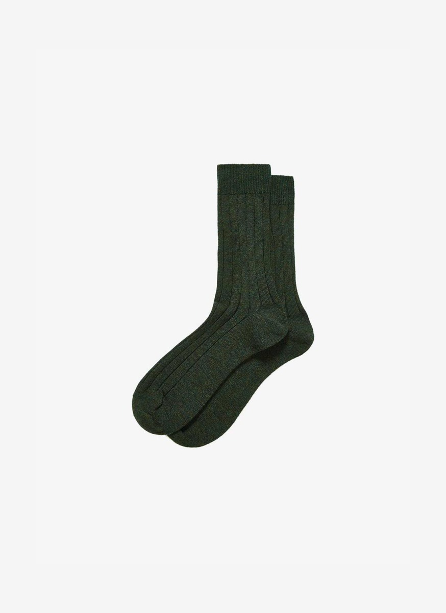 Brora - Socks Green GOOFASH