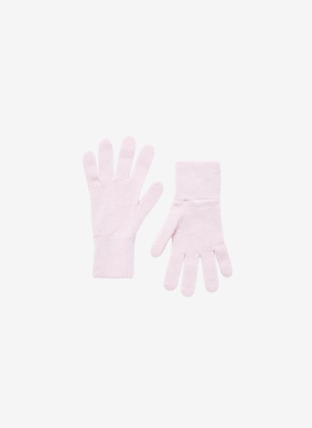 Brora Women's Gloves in Rose GOOFASH