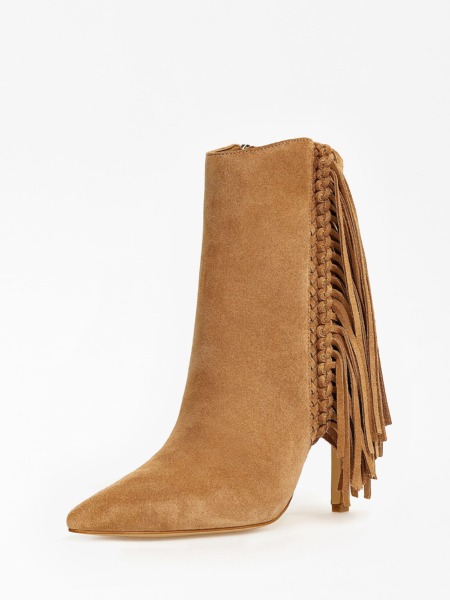 Brown Woman Boots Guess GOOFASH