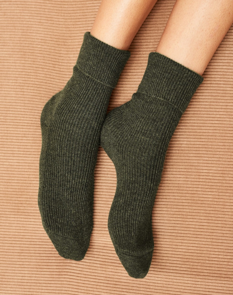 Brown Women's Socks Brora GOOFASH