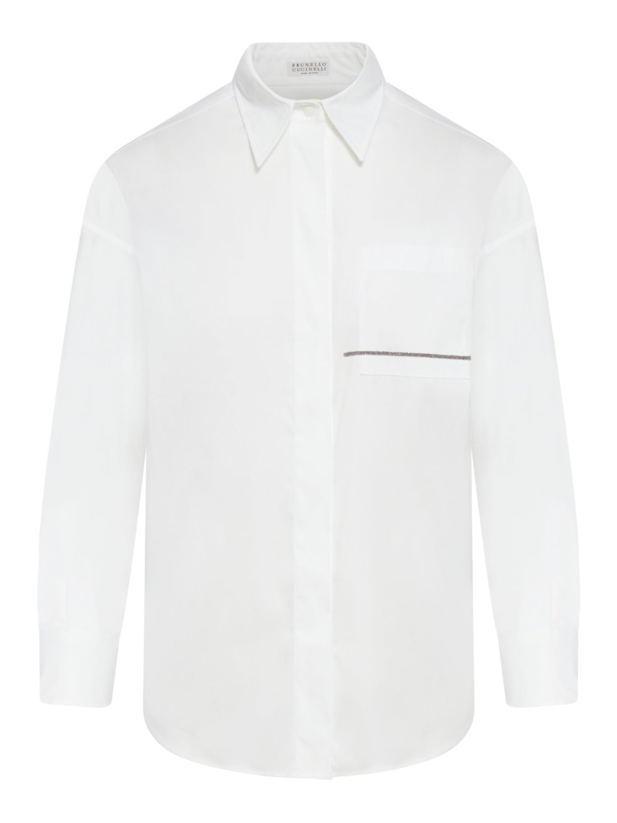 Brunello Cucinelli Women White Shirt by Suitnegozi GOOFASH