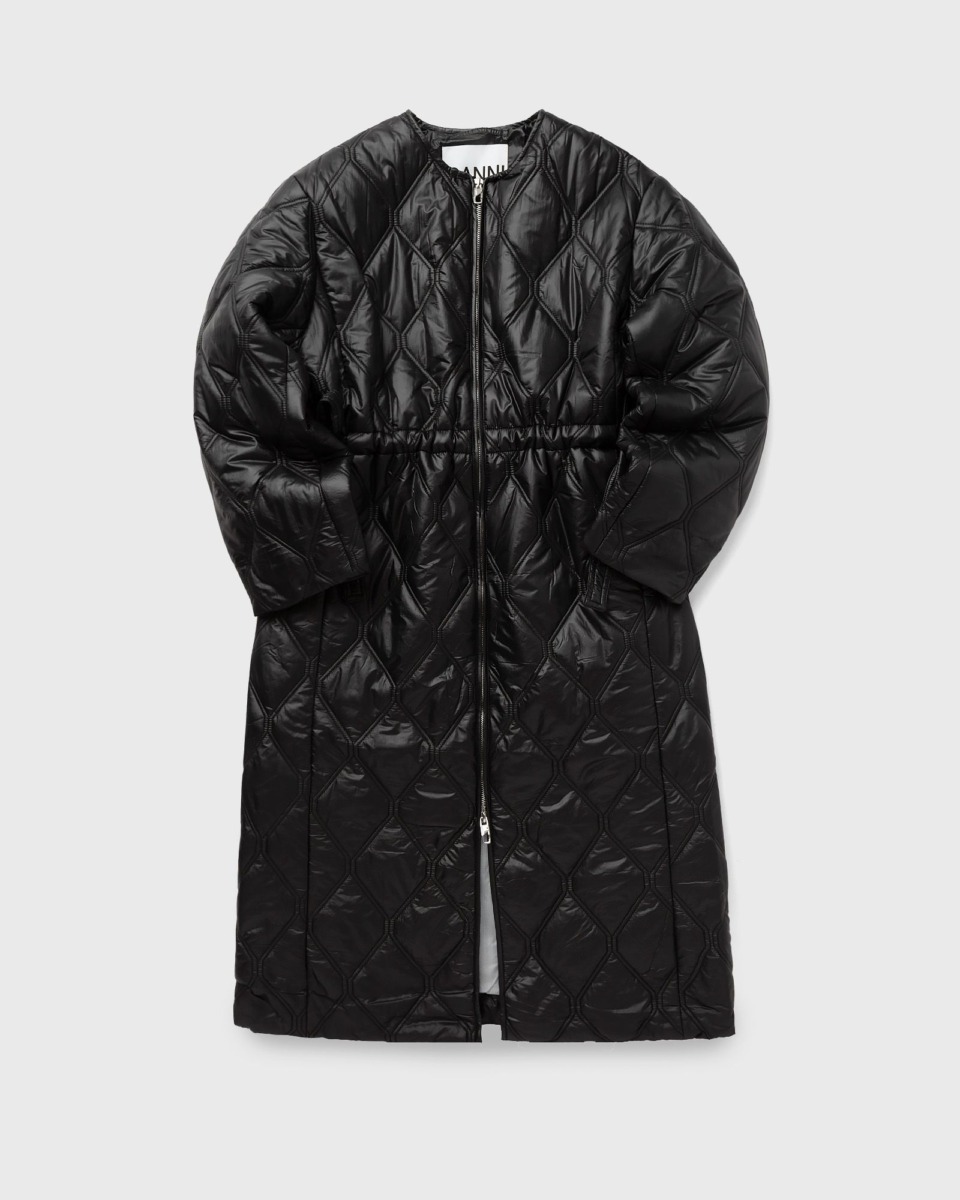 Bstn - Ladies Coat in Black GOOFASH