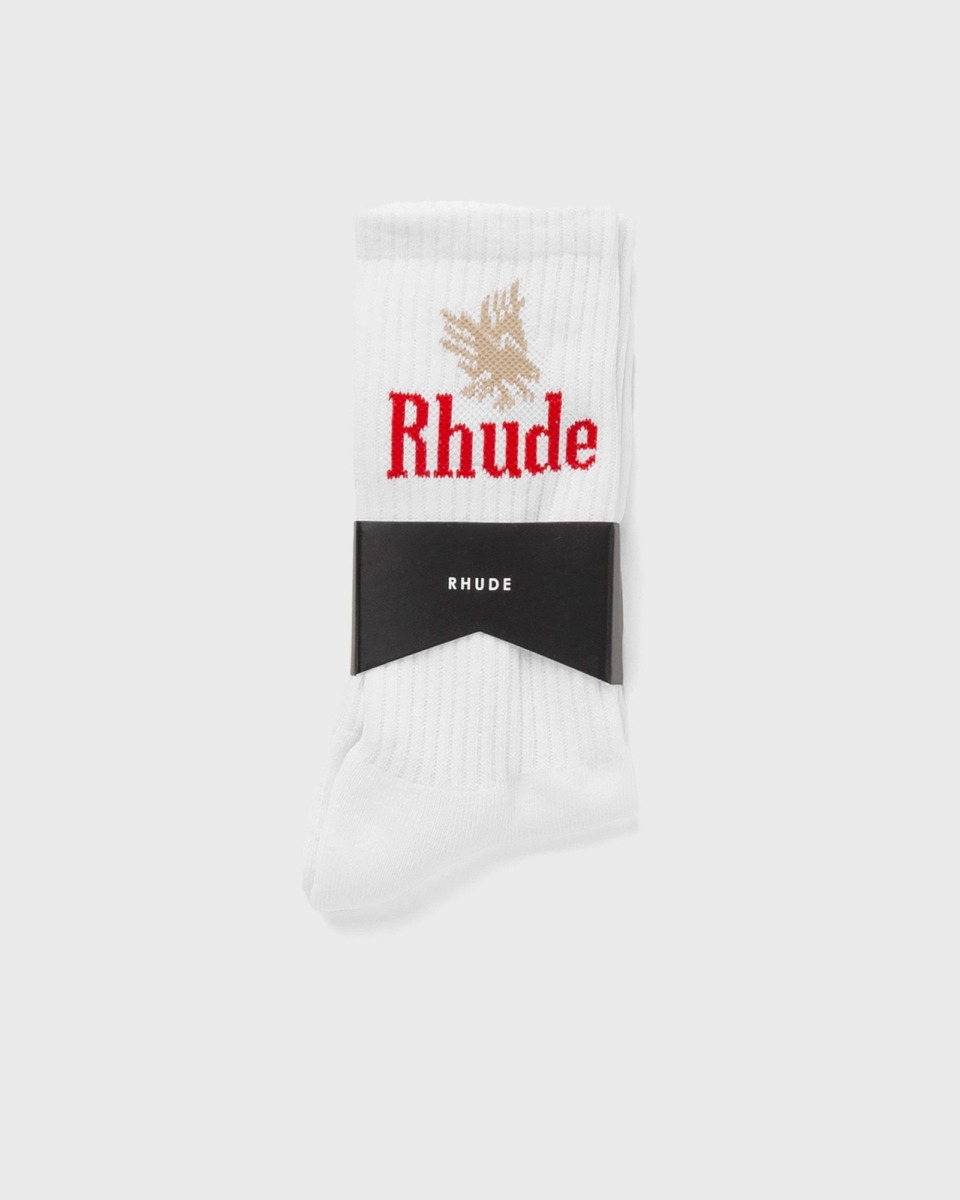 Bstn - Mens White Socks from Rhude GOOFASH