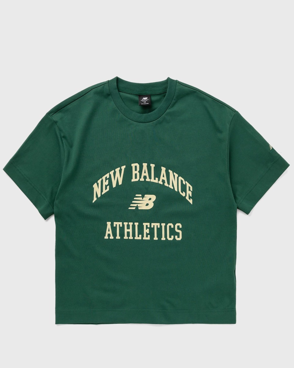 Bstn Shorts in Green New Balance GOOFASH