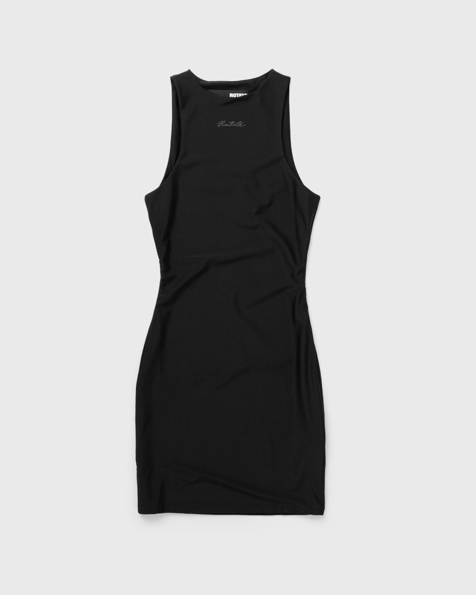 Bstn Woman Black Mini Dress from Rotate GOOFASH
