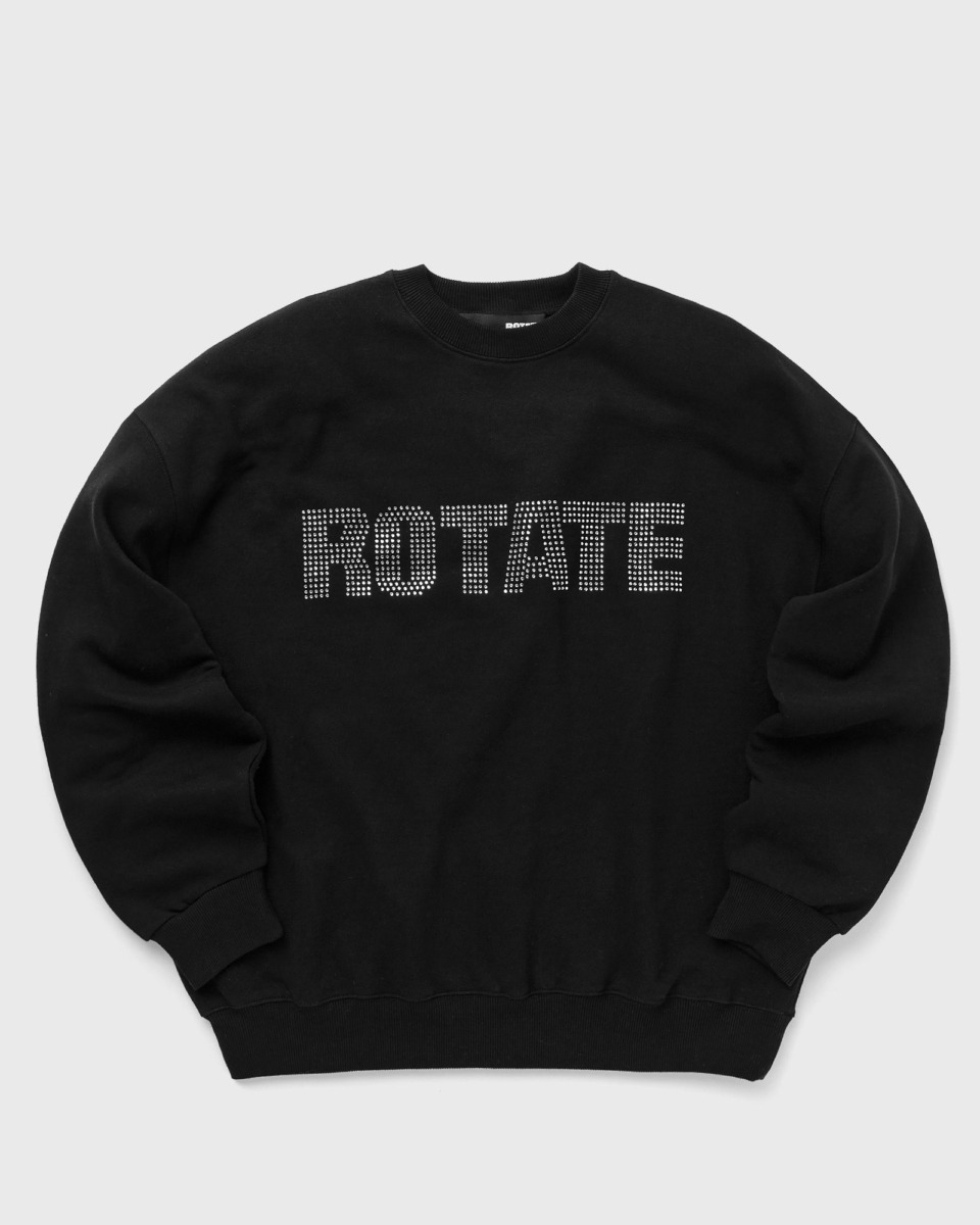 Bstn Woman Black Sweatshirt by Rotate GOOFASH