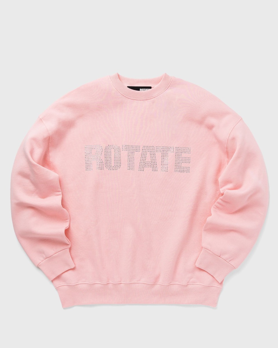 Bstn Women Pink Sweatshirt by Rotate GOOFASH