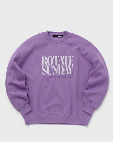 Bstn Women's Purple Sweatshirt by Rotate GOOFASH