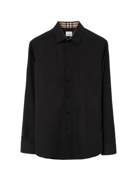 Burberry Mens Black Shirt from Suitnegozi GOOFASH