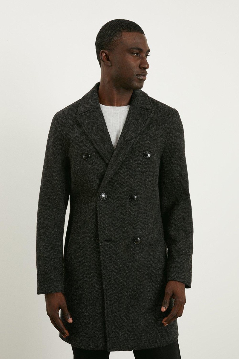 Burton Gents Coat Grey GOOFASH