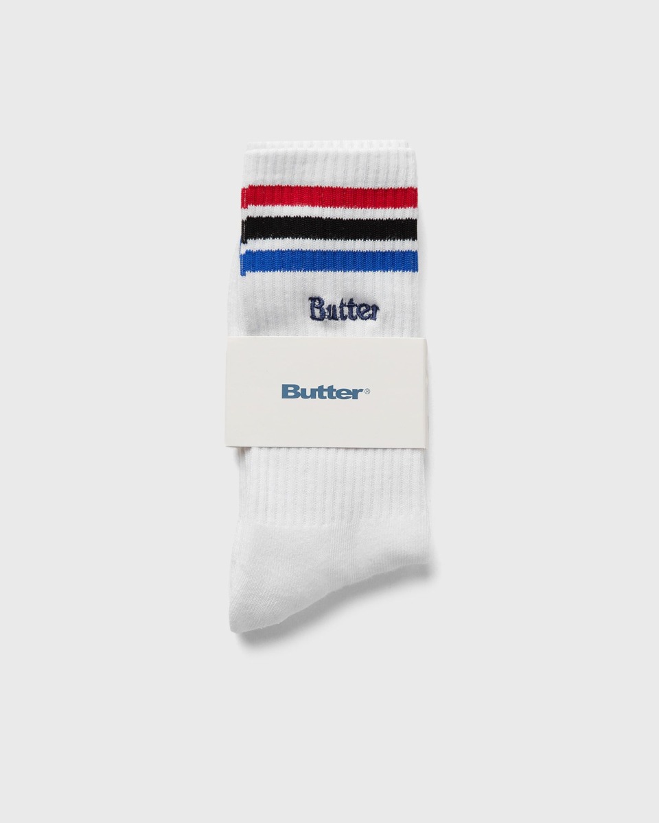 Butter Goods - Socks White - Bstn - Gents GOOFASH