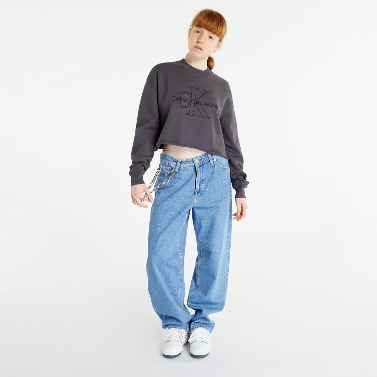 Calvin Klein - Black Lady Sweatshirt Footshop GOOFASH