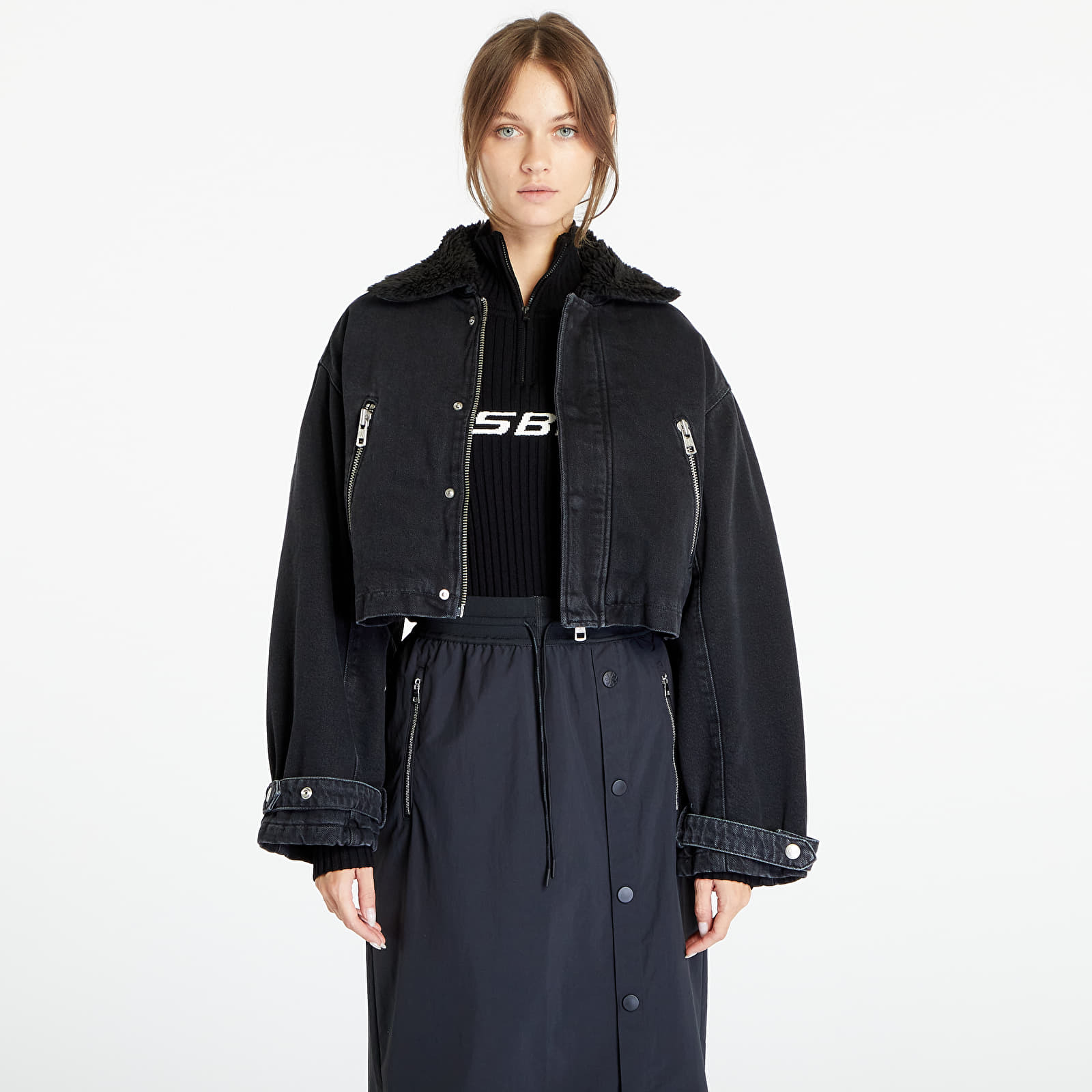 Calvin Klein - Grey - Denim Jacket - Footshop - Ladies GOOFASH