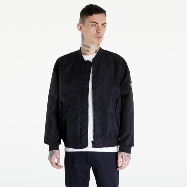 Calvin Klein Men's Black Bomber Jacket at Footshop GOOFASH