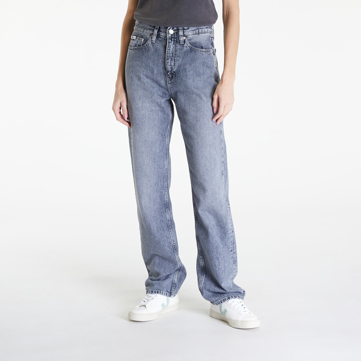 Calvin Klein Women Jeans Grey from Footshop GOOFASH