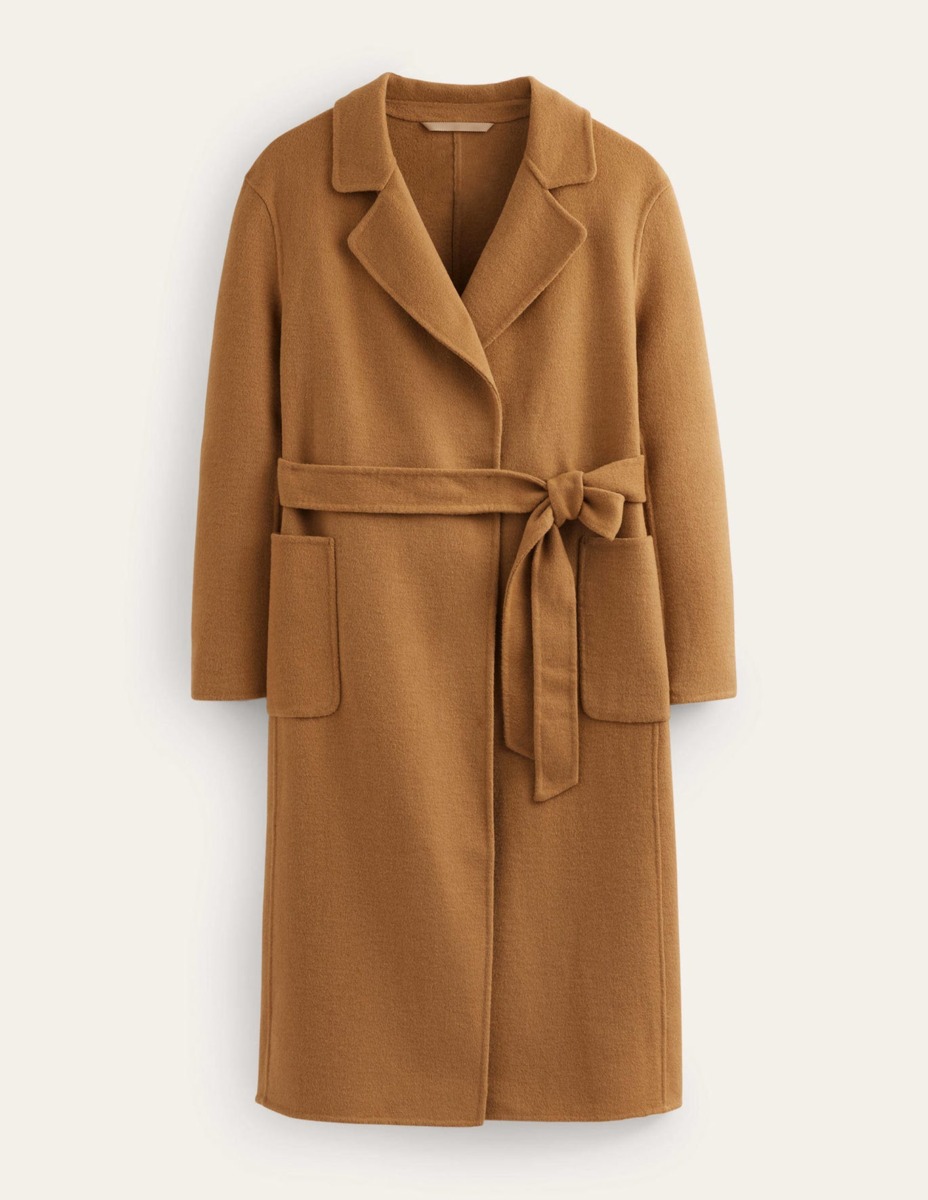 Camel Coat for Woman by Boden GOOFASH