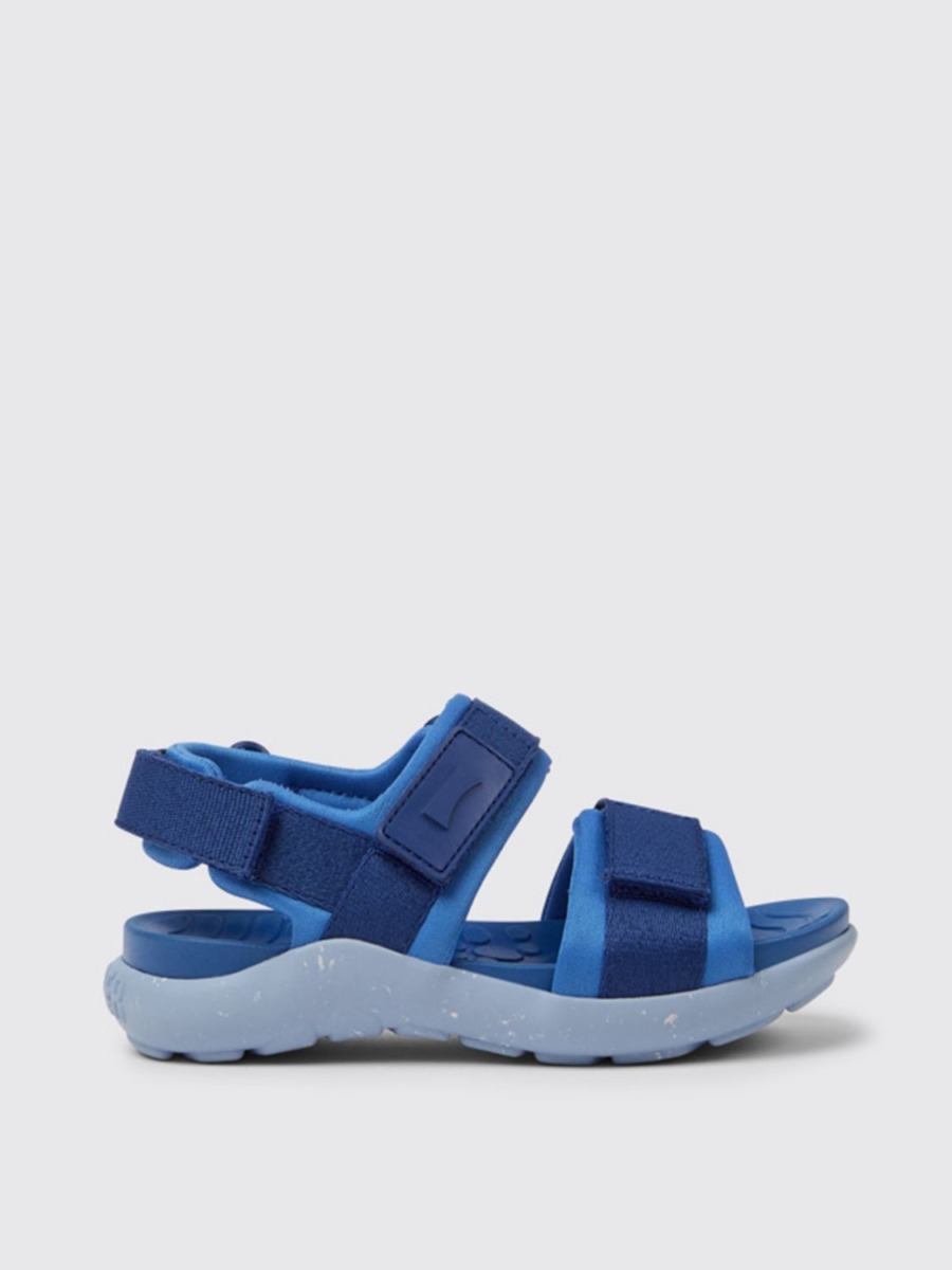 Camper Gents Sandals Blue from Giglio GOOFASH