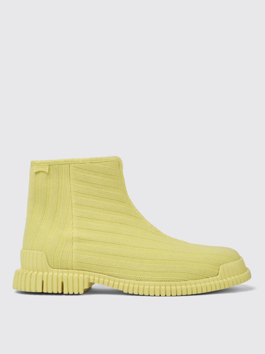 Camper - Man Boots in Yellow by Giglio GOOFASH