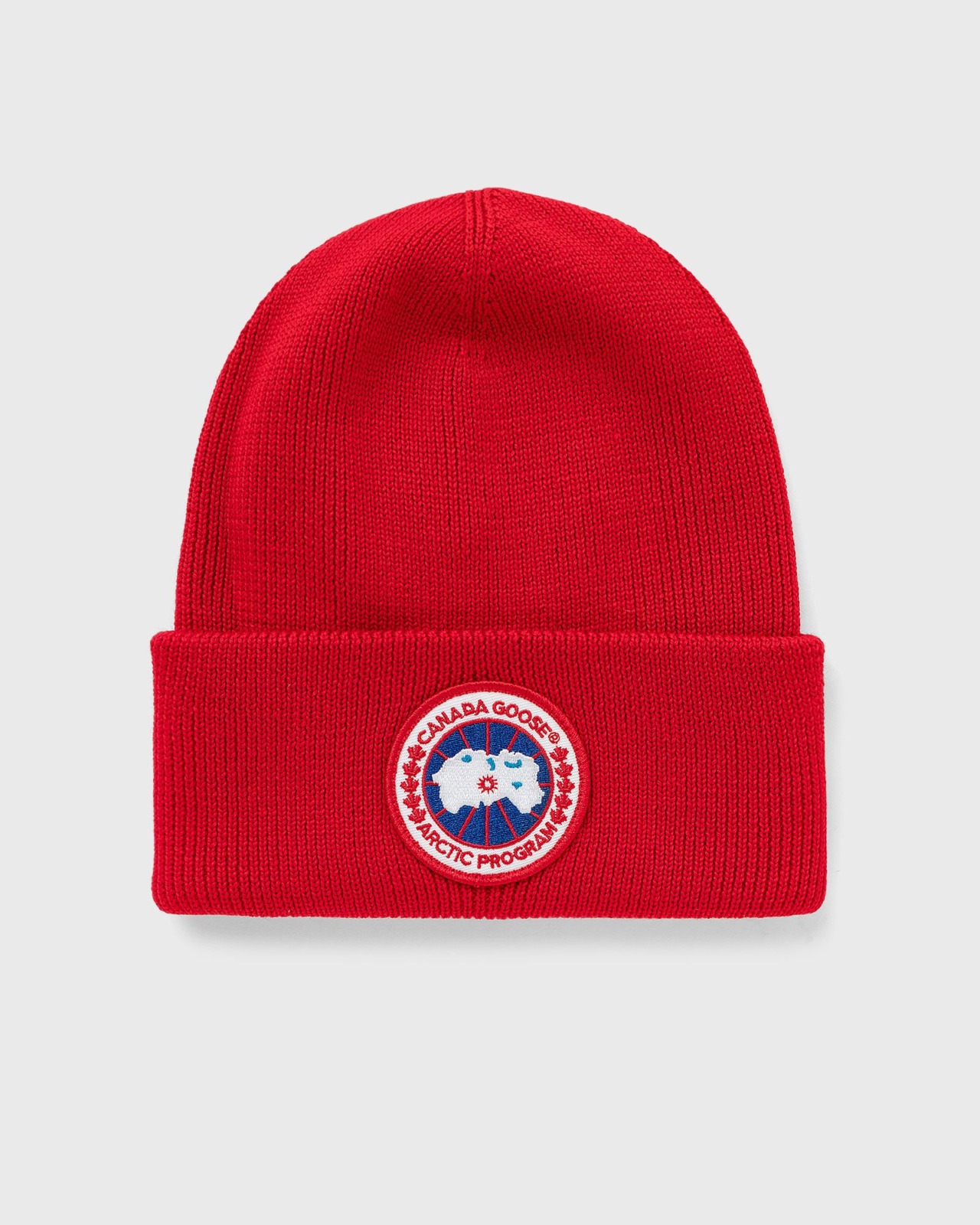 Canada Goose Red Beanie at Bstn GOOFASH