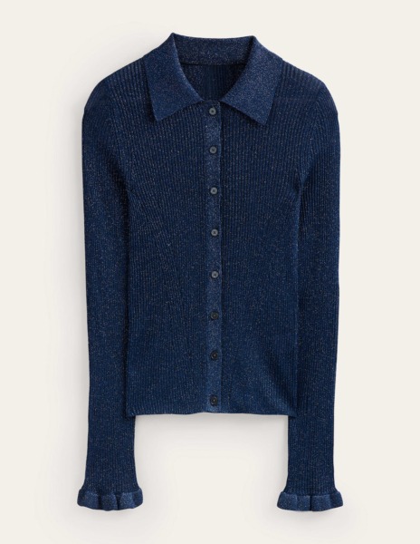 Cardigan Blue for Woman by Boden GOOFASH