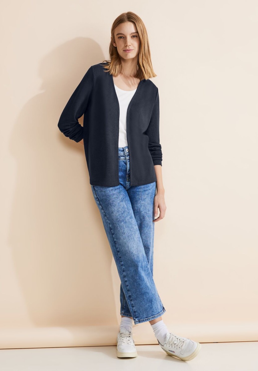 Cardigan Blue for Women from Street One GOOFASH
