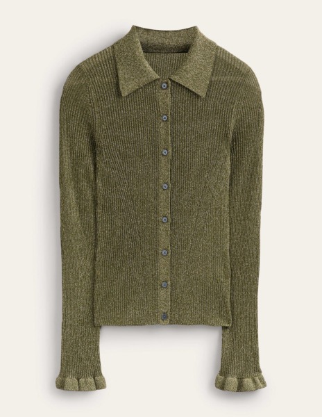 Cardigan Olive for Woman from Boden GOOFASH